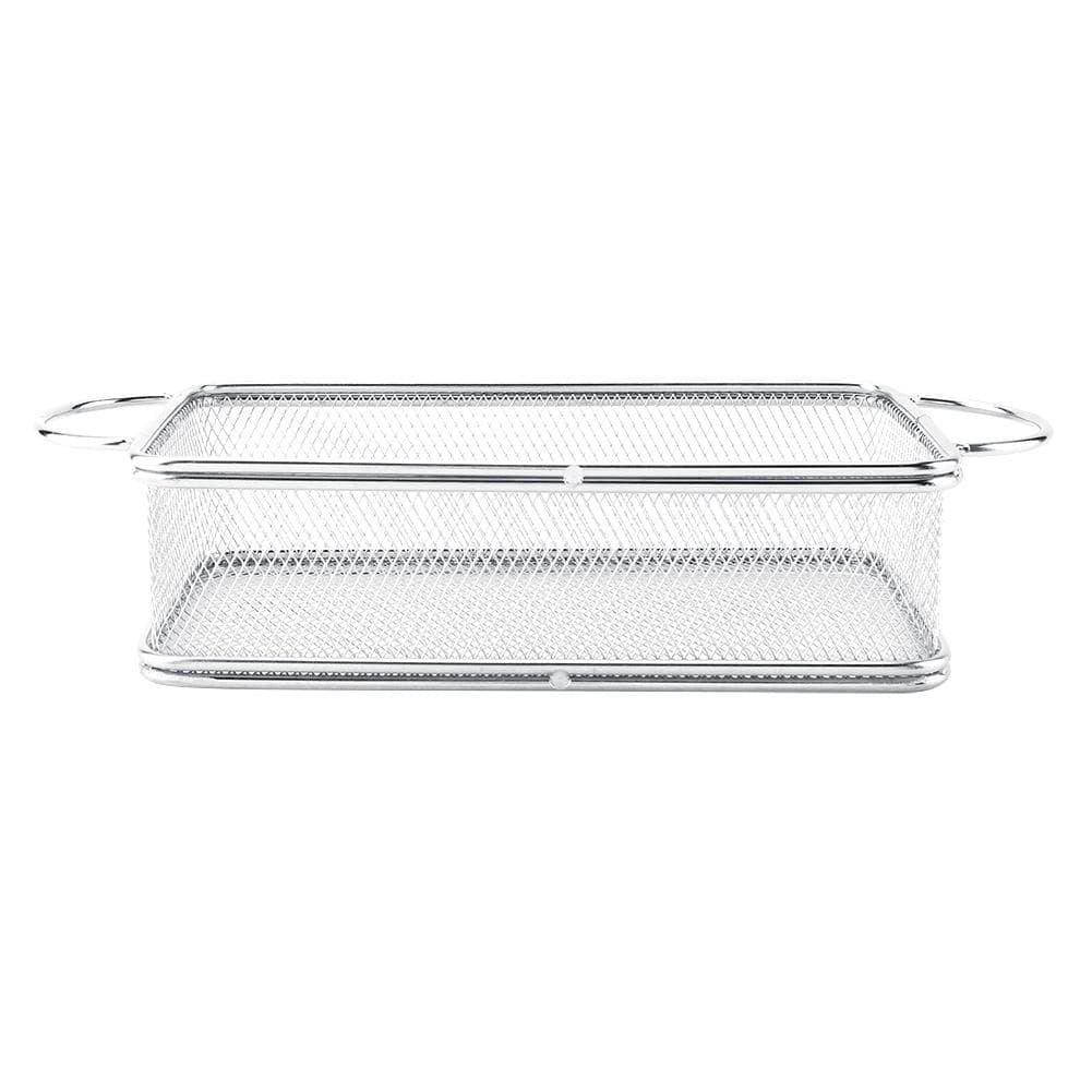 Stainless Steel Fry Basket Multifunction Mesh Frying Basket(27*12*6cm)