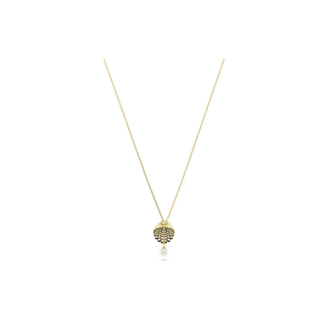 Swarovski Idyllia Shell Pattern Necklace Women necklace Gold 5683968 Box (Random Color)