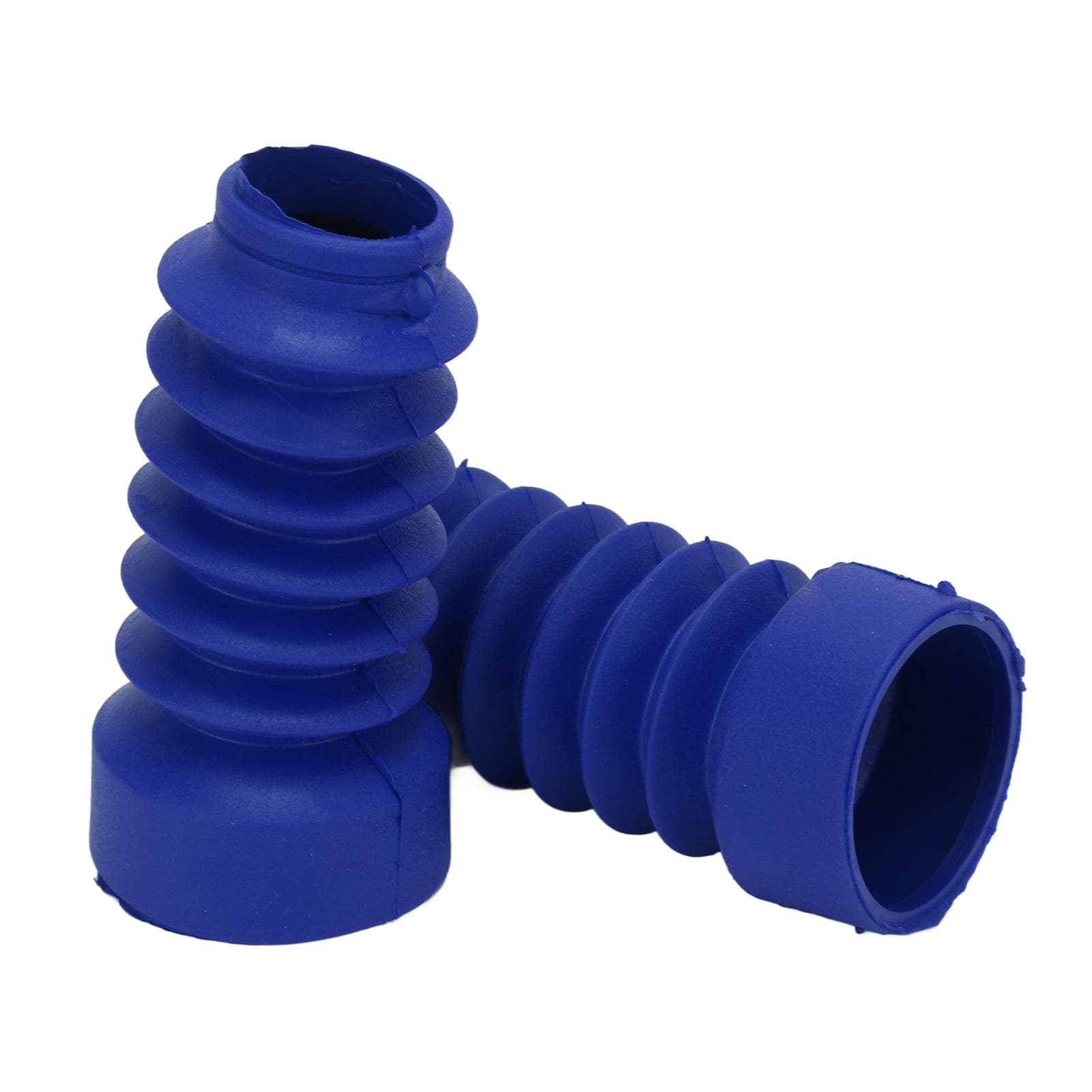 2PCS Motorcycle Front Shock Absorber Dust Cover Rubber Replacement for DIO 1827283435Blue