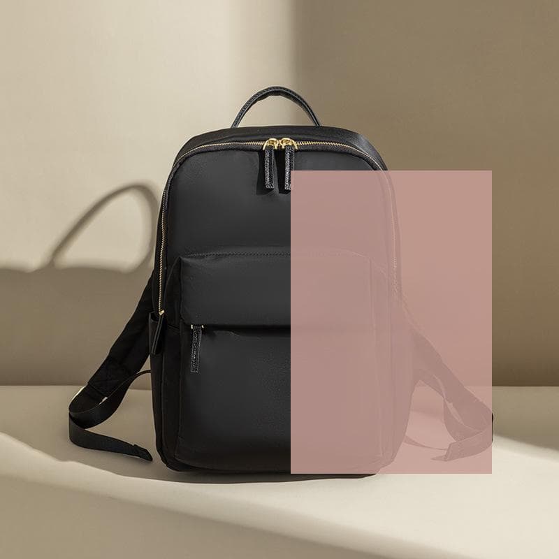 Leisure Commuter Computer Backpack Female Spring and Summer Simple Oxford Cloth Travel Backpack Large Capacity