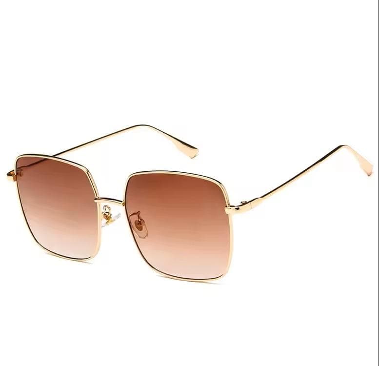 New Vintage Oversized Sunglasses for Women Men Unisex Fashion UV400 Metal Frame Sun Glasses
