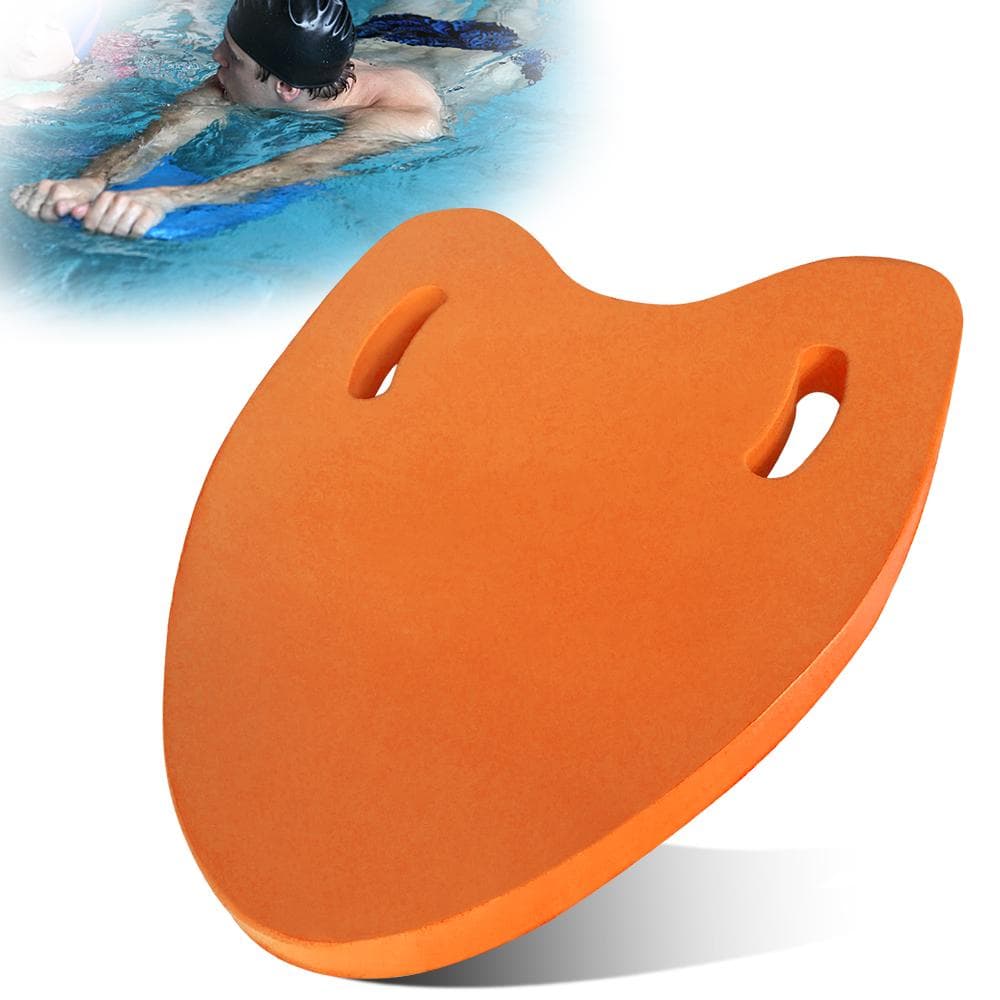 Swimming Kickboard EVA Swimming Float Board Swimming Learning Training Aid A shape orange