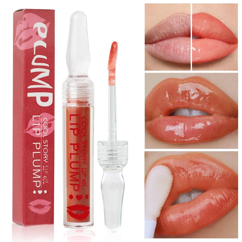 Lip Oil, Moisturizing and Full Lips, Colorful Lip Gloss, Spring and Summer Women's Lip Oil, Lip Fuller Gloss, Moisturizing Hydrating Lip Serum