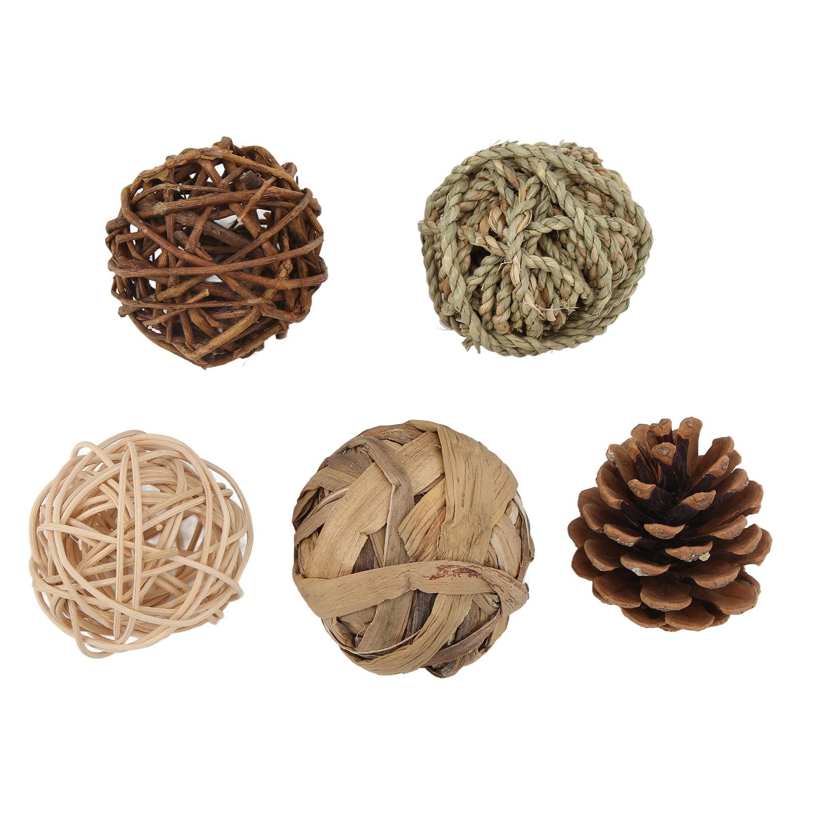Bird Sepak Takraw Toy Safe Healthy Decompression Durable Chewing Toy Sepak Takraw for ParrotsBall
