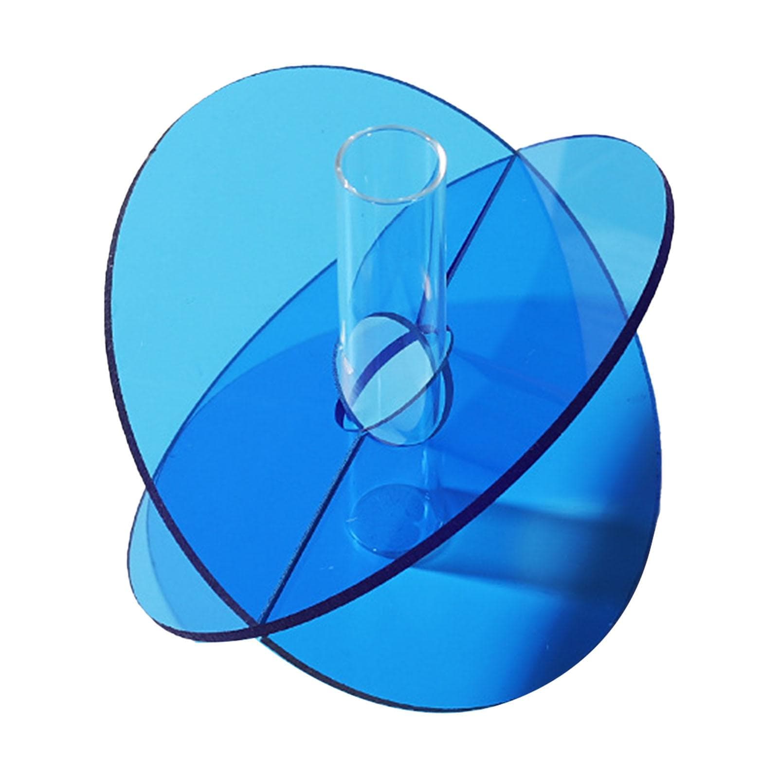 Acrylic Geometric Flower Vase Fine Detail Easy To Clean Acrylic Geometric Minimalist Vase for