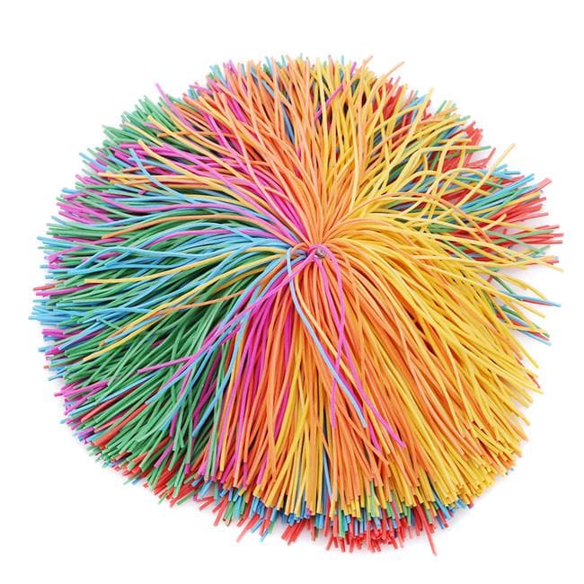 Anti Stress Rainbow Fidget Sensory Ball Ball Baby Elastic Stress Relief Autism Special Needs L