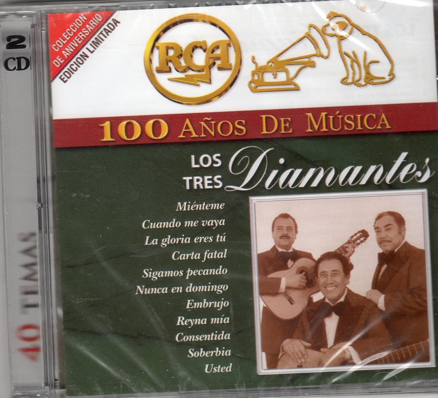 CD LOS TRES DIAMANTES - LOS TRES DIAMANTES 40 EXITOS Non Japan Soul/Funk Used