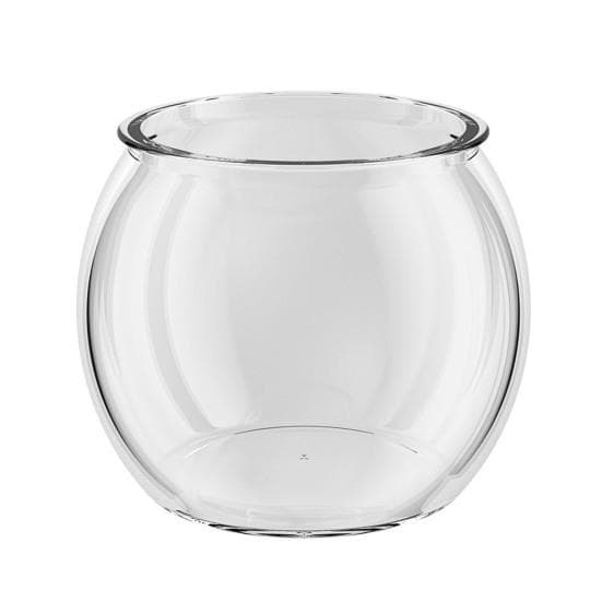 Plastic Fish Bowls Round Clear Goldfish Bowl Multi-functional Aquarium Hydroponic Planter Floral Container for Table Centerpiece Home Decor L