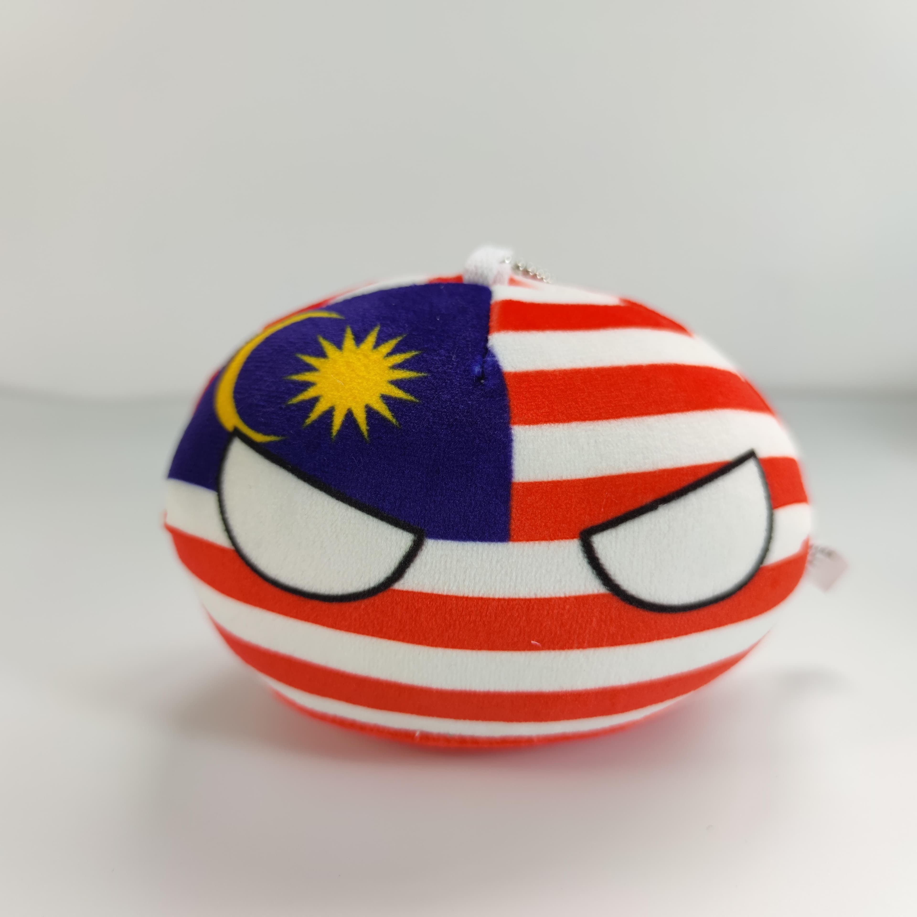 10cm Polandball Mini Plush Toy Kazakhstan Israel Palestine Iraq Egypt Countryball Anime Peripheral Gifts Malaysia