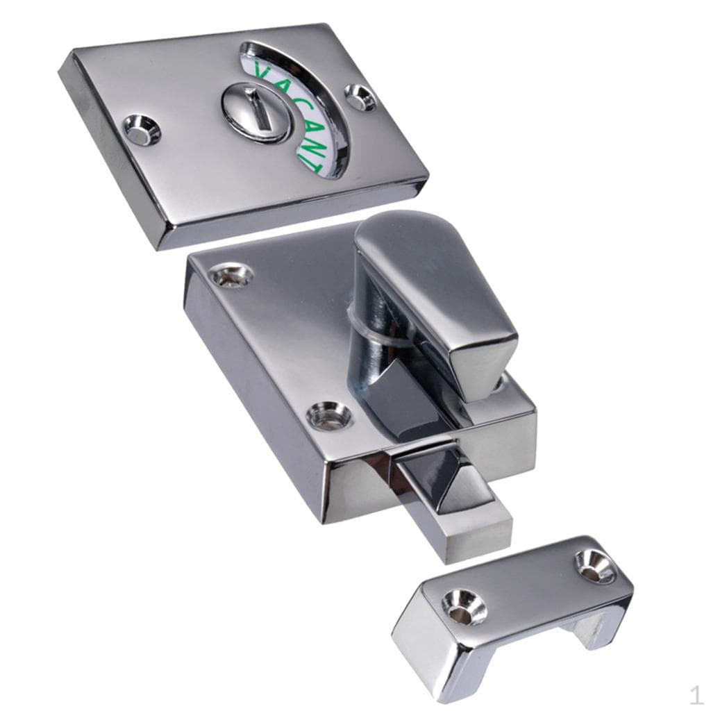 Stainless Steel Bathroom Toilet Privacy Door Lock Indicator