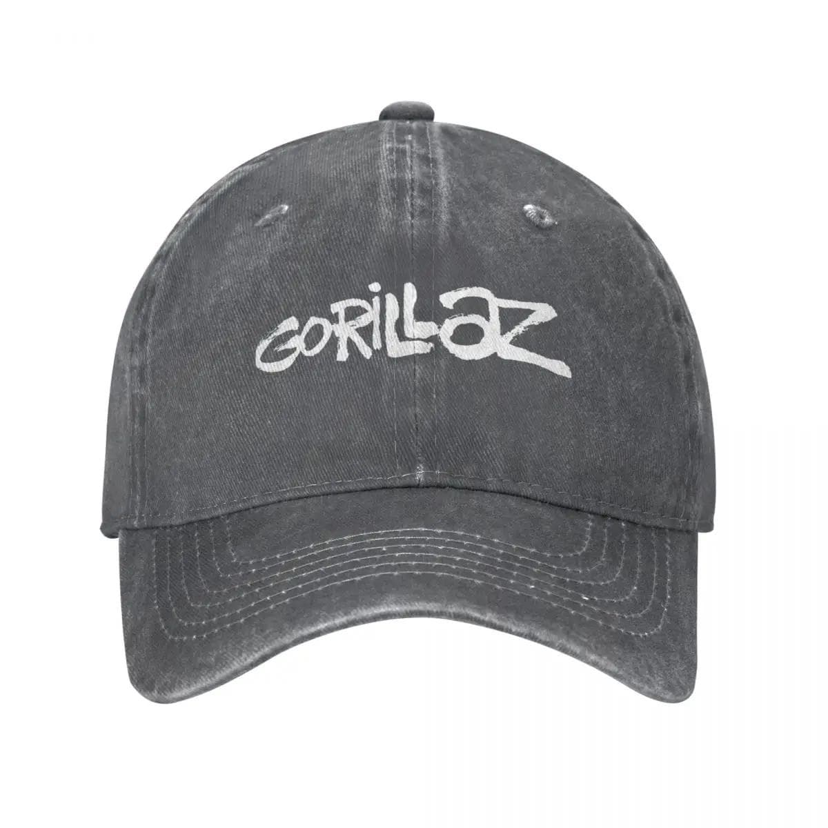 Gorillaz Unisex Baseball Cap Distressed Cotton Hats Cap Vintage Outdoor All Seasons Travel Unstructured Soft Snapback Cap One Size