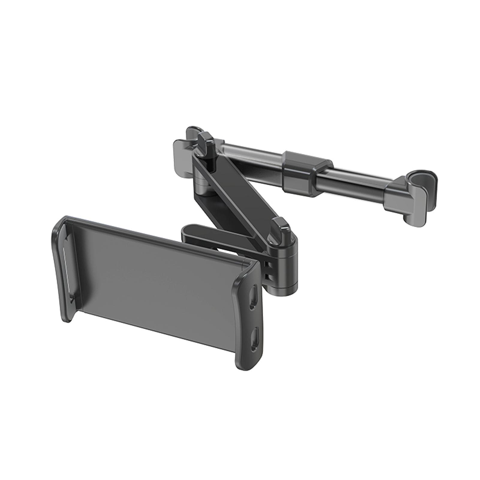Car Tablet Holder Headrest Tablet Mount Foldable Car Headrest Mount Holder for 5-11inchs Phones black