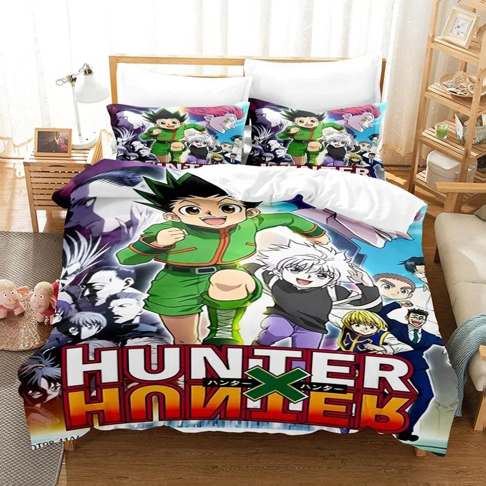 New My hero academia Bedding Set Single Twin Full Queen King Size Kawaii Bed Set Adult Kid Bedroom Duvet cover Sets 3D Anime EU Single 135x200cm
