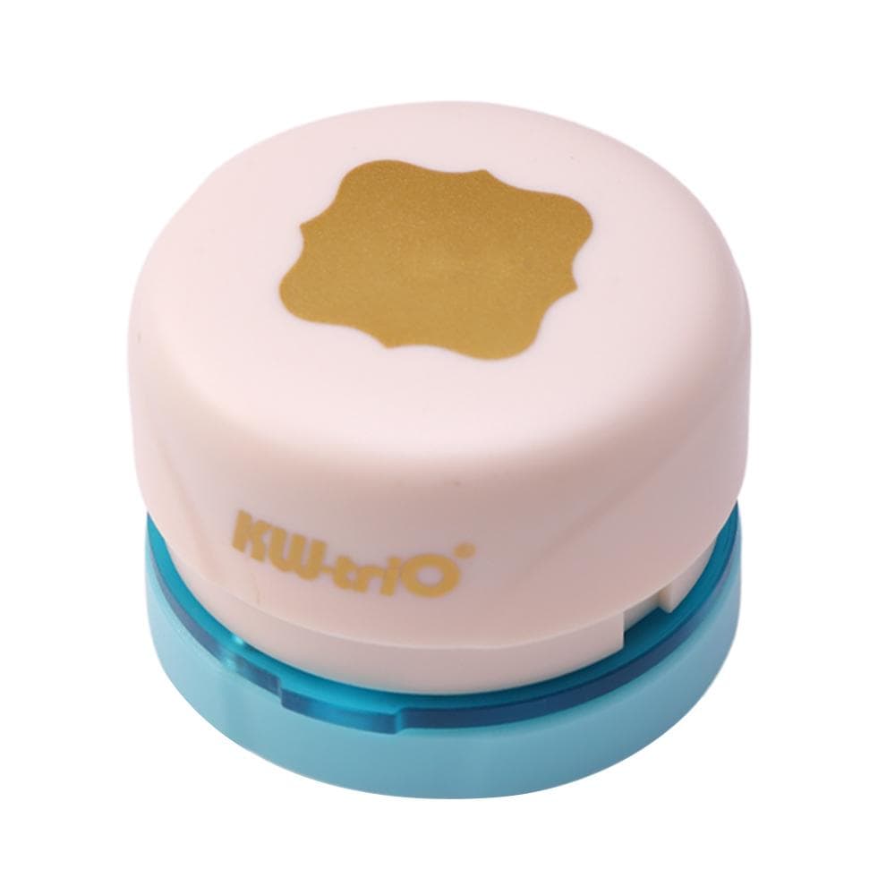 KW-triO Craft Hole Punch Handmade Scrapbook Paper Puncher Scrapbooking Maganetic Punches Crafting Lace-edged Square