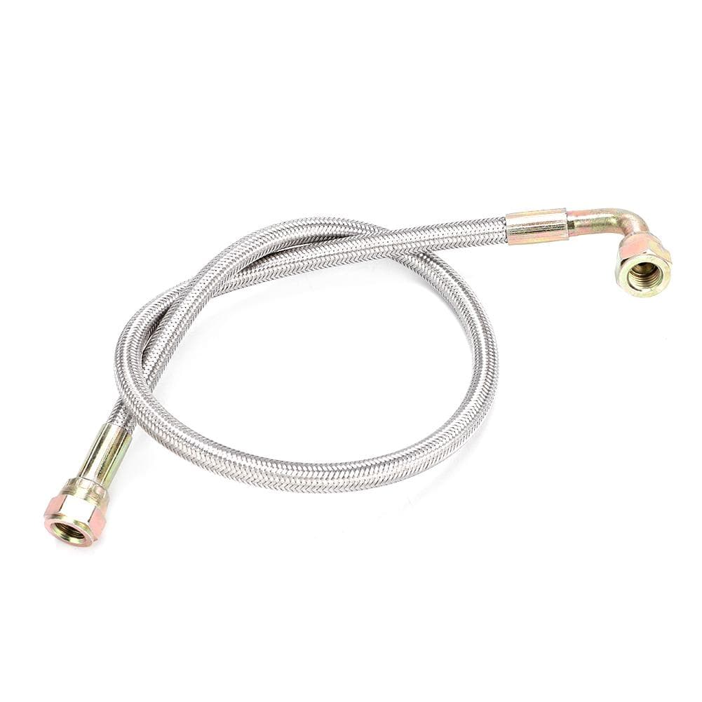 24in T3T4 Turbo Oil Feed Line AN4 Port Kit Fit for Toyota Nissan