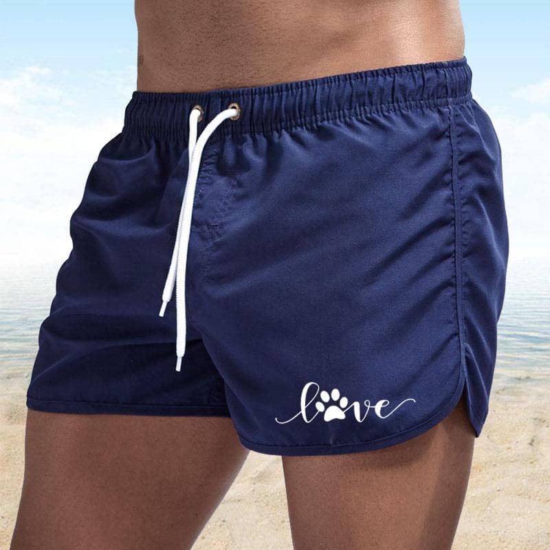 Mens Swimwear Brief Quick Dry Beach Shorts Sexy Swimsuit Summer Swimming Trunks For Bathing Casual Pants Sunga Surf Volleybal M(165-170) 50-60KG