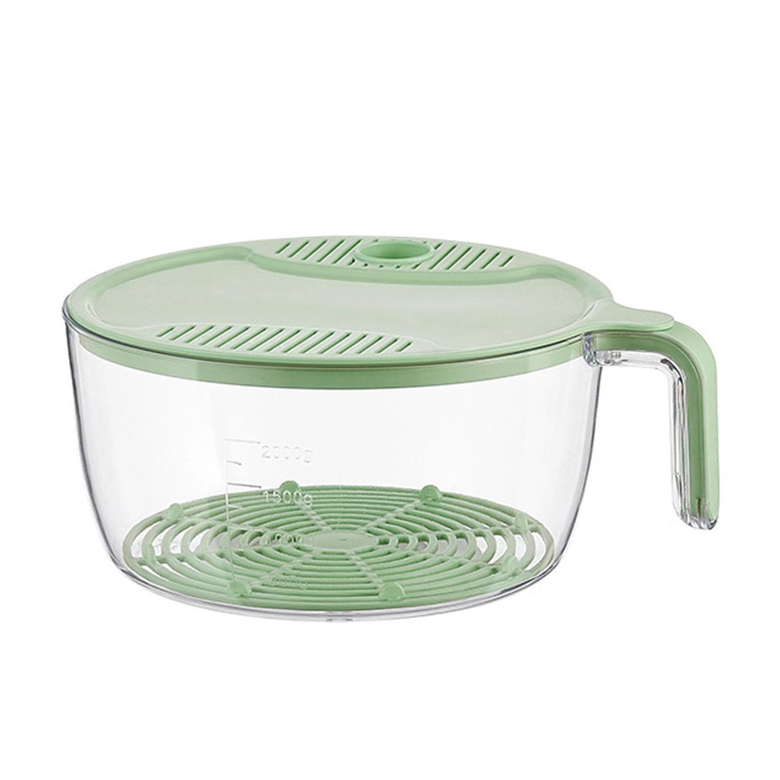 Rice Washer Strainer Colander Versatile Comfortable Grip Slip Proof Large Capacity Vegetable