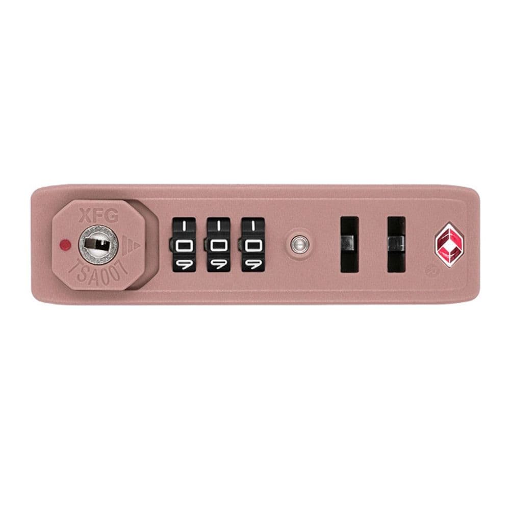TSA007 Customs Lock Safely Code Lock 3 Digit Combination Anti-theft Luggage Lock Protection Security Portable Padlock Hardware rose gold