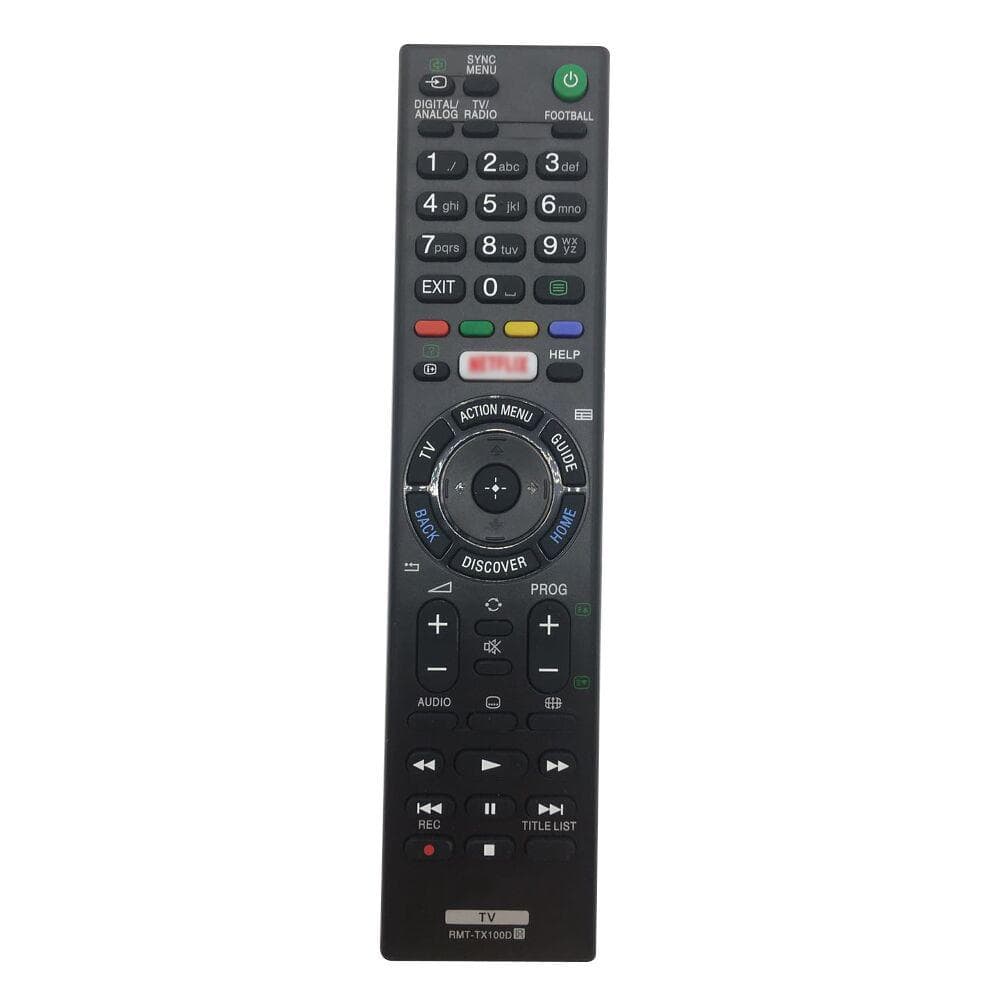 Smart Replacement Remote Control for SONY TV Portable Size TV Remote Controller Easy to Grab Black black