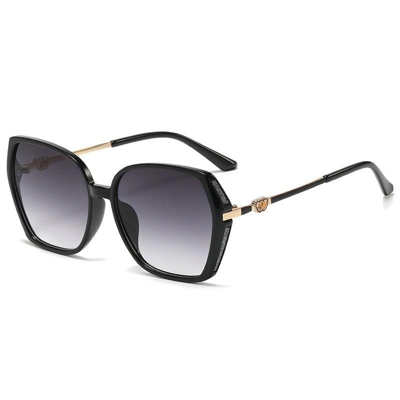 Luxury Brand Sunglasses Women Oversized Square Vintage UV400 Protection Fashion Eyewear Gafas De Sol As Picture