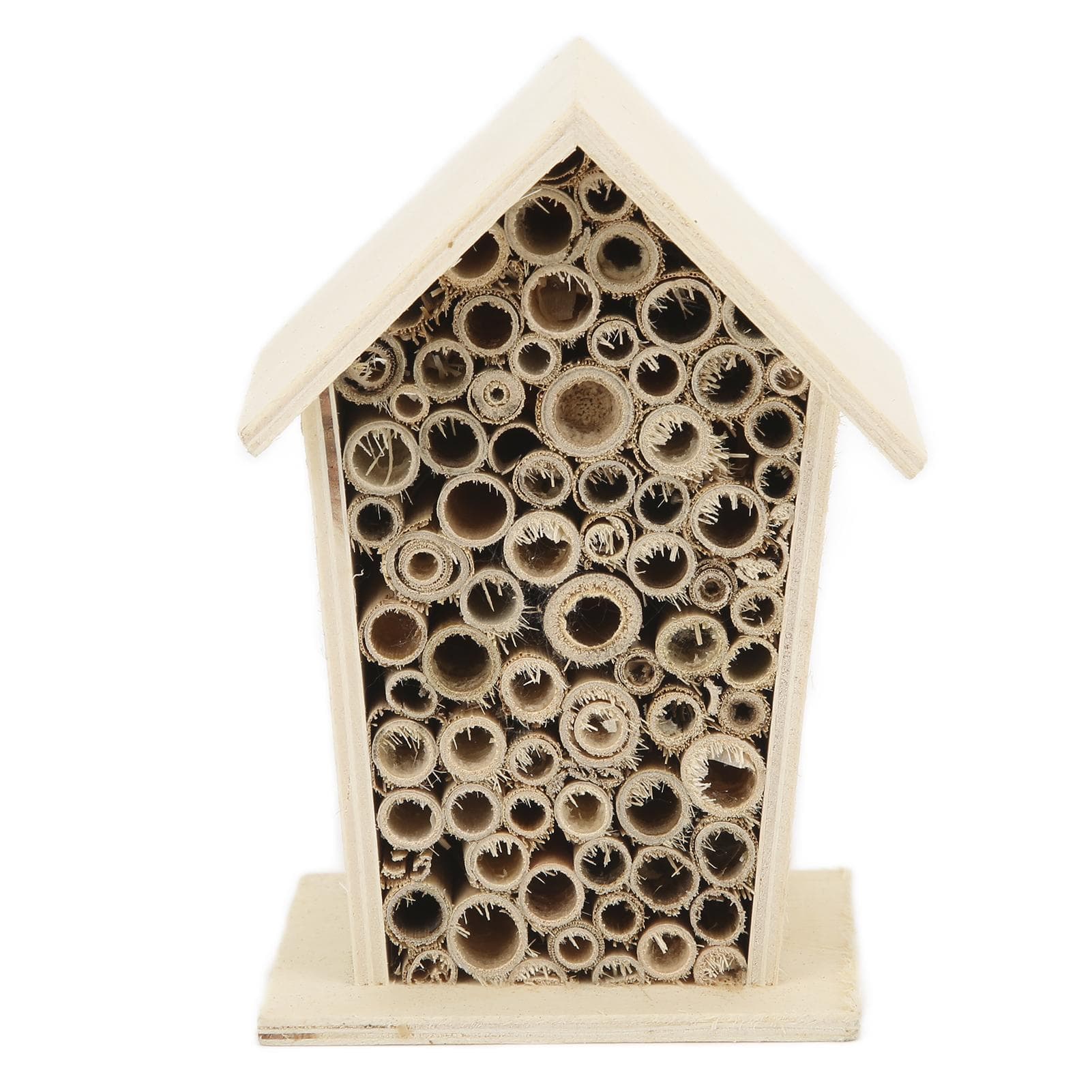 Wooden Bee House Safe Non Toxic Durable Environmental Friendly Wooden Insect House for Garden