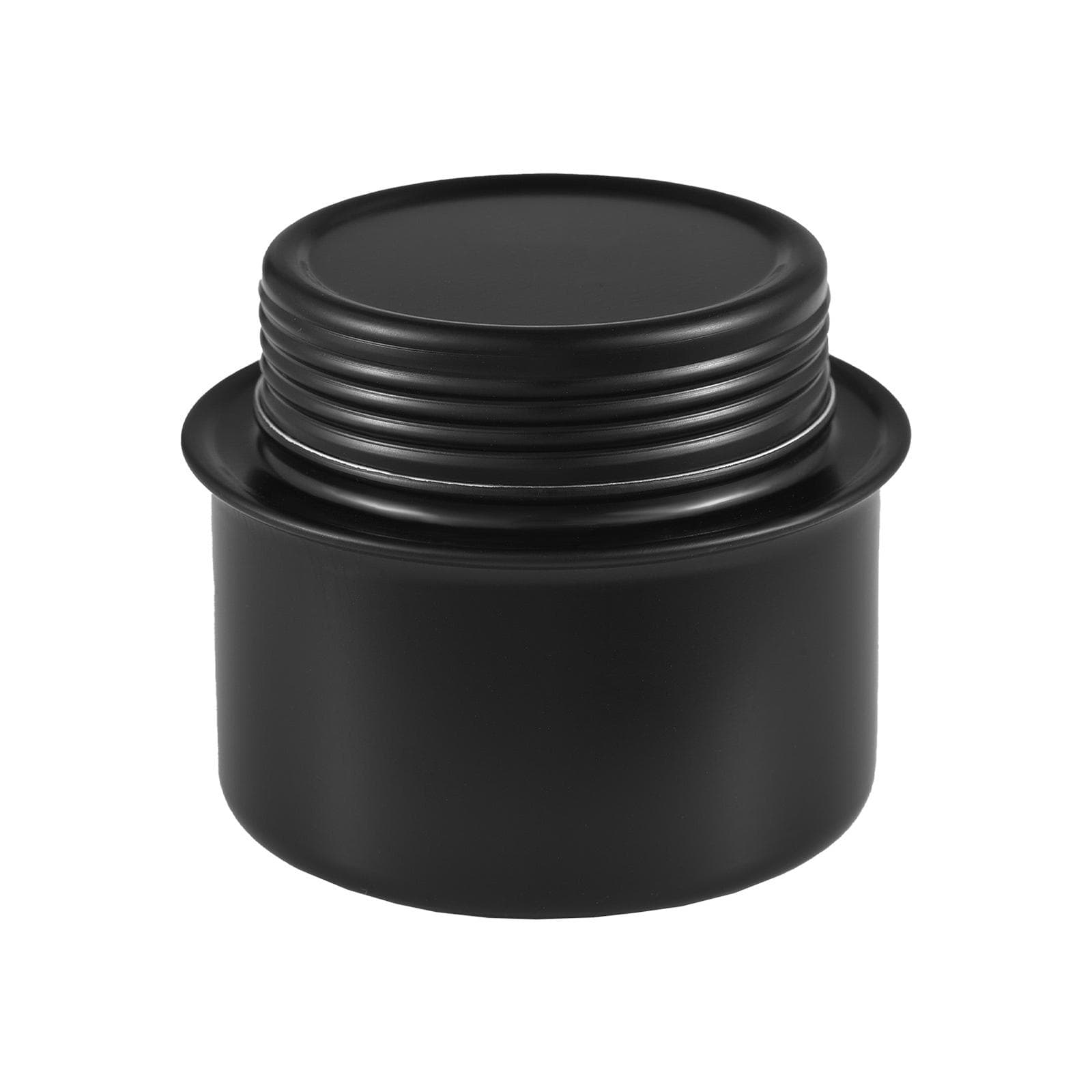 Portable Mini Aluminum Alloy Alcohol Stove with Lid Outdoor Camping Hiking Backpacking Cooking Stove black