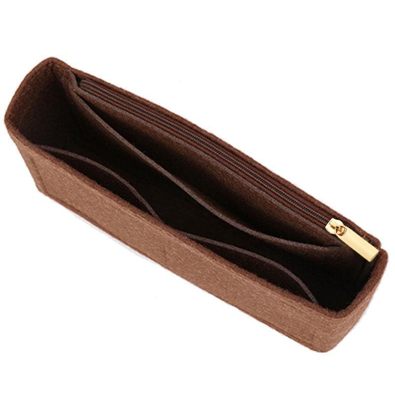 1PC Liner Makeup Organizer Storage Bag Organizer Insert Bag Travel Bag Felt For Cosmetic Bag Portable Women's Handbag 27 * 5.5 * 15