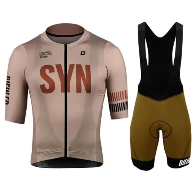 Quick Dry Short Sleeve Men's Cycling Clothing Set Mountain Bike Suit Summer 2025 Ciclismo Ropa Hombre XL