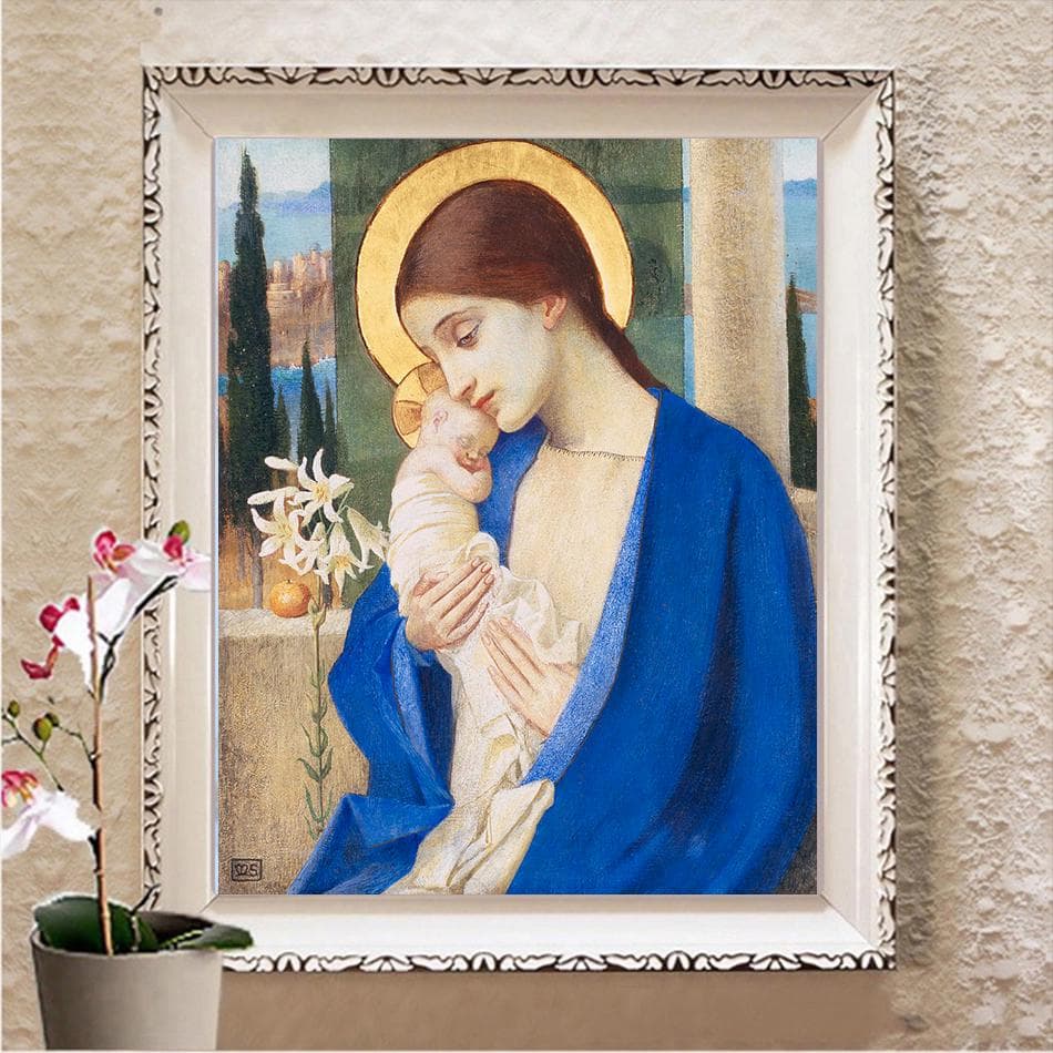 Full Diamond Embroidery Diy 5D Diamond Painting Cross Stitch Full Drill Home Room Decor Full Square 20X30CM