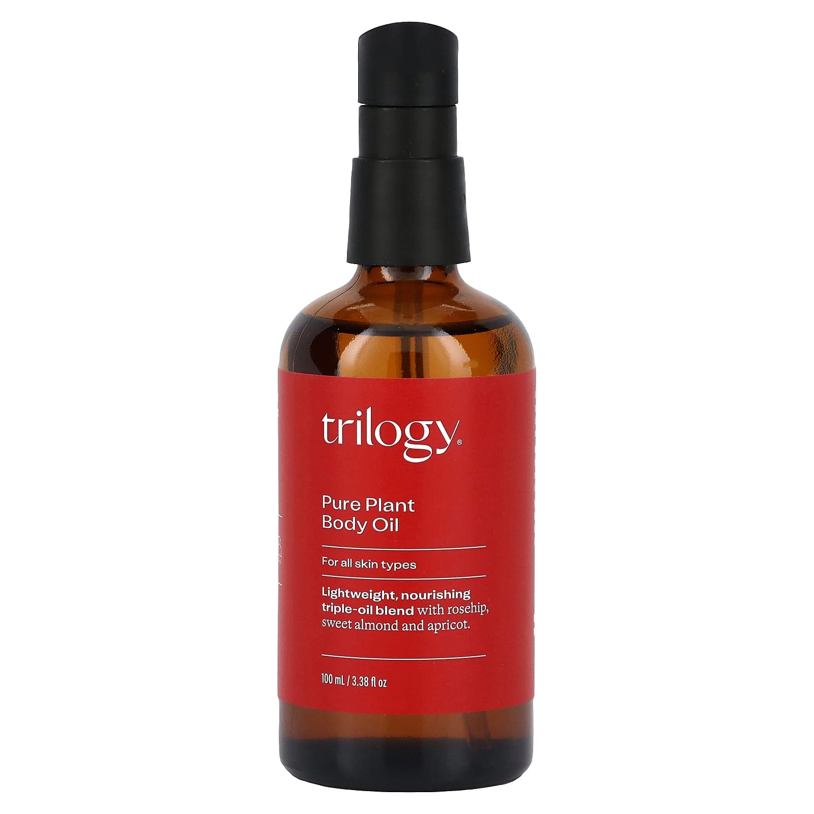 Trilogy, pure botanical body oil, 3.38 fl oz (100 ml)