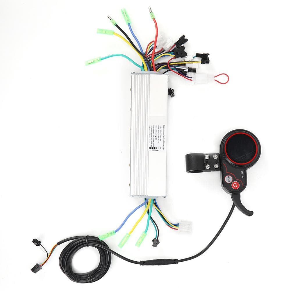 LCD Colorful Screen Controller Thumb Throttle Double Drive for Electric Scooter Instrument Electric