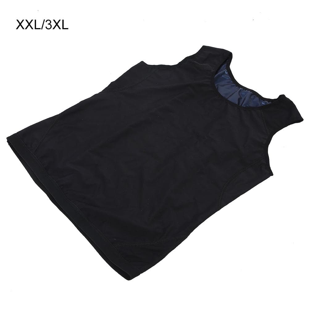 Men Fitness Sport Fat Burning Shapewear Sauna Sweat Weight Loss Waist Trainer VestXXL3XL