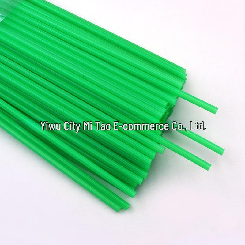 Multicolor Disposable Plastic Straws for DIY Projects, 6x190mm, Flat and Straight Design for Kids 6*190mm