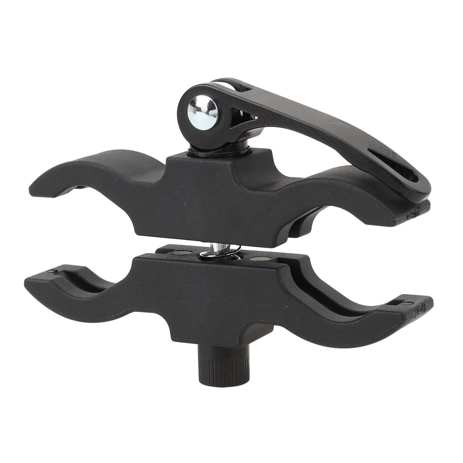 Bike Lamp Mount Holder Clip Aluminum Plastic 25?35mm Adjustable Front Lamp Mounting Clamp for