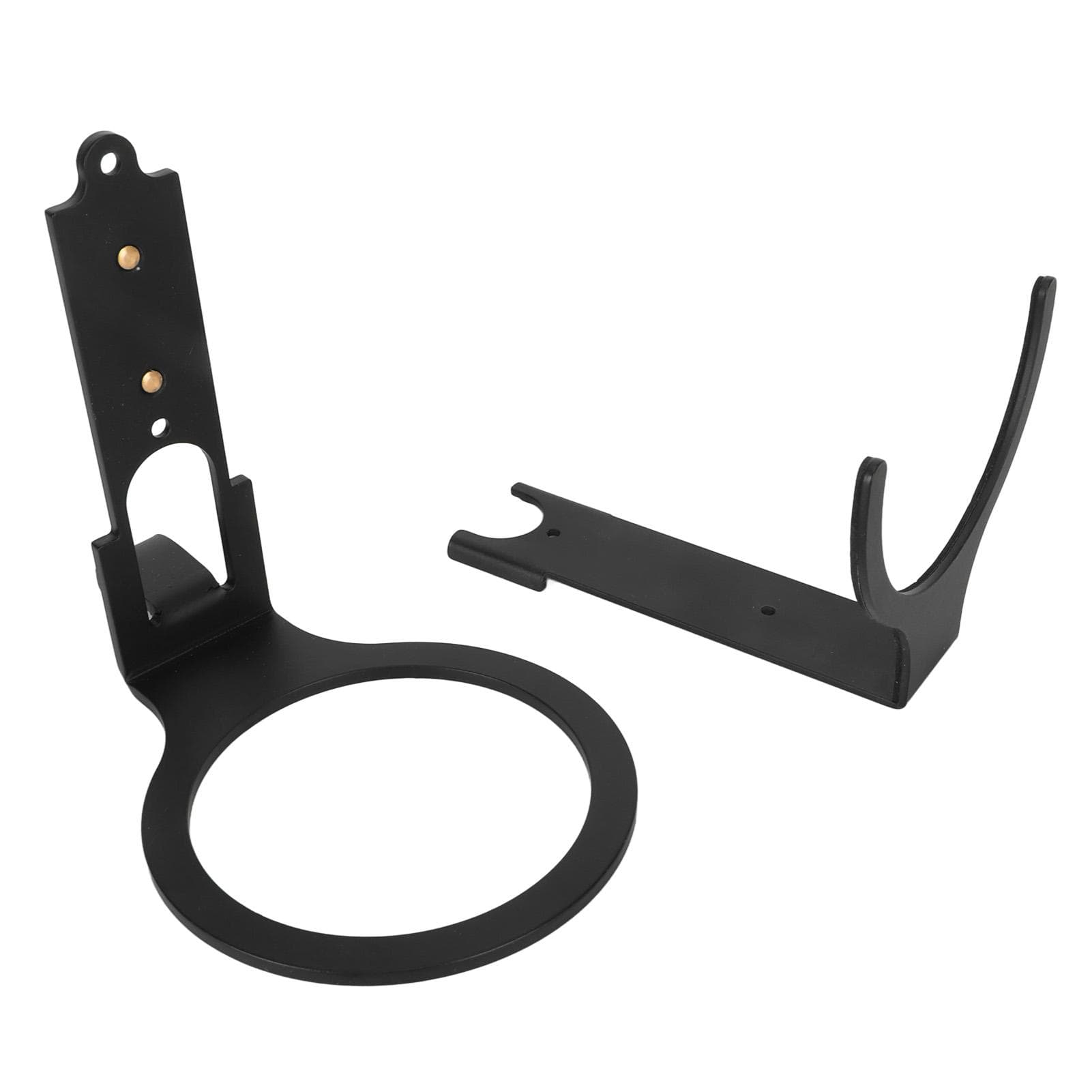 Speaker Wall Bracket Thickened Space Saving Metal Speaker Wall Mount Stand for HomePod 2nd Gen black