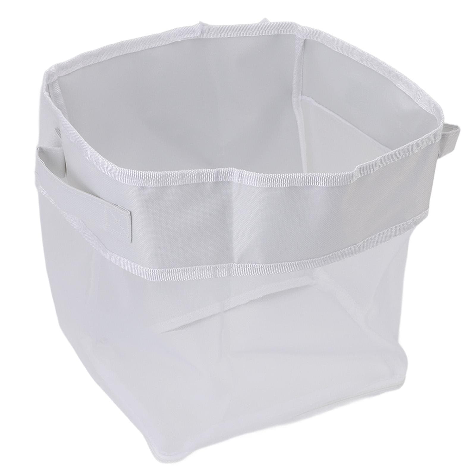 Bath Toy Storage Bottom Zipper Large Capacity Quick Drainage Bathtub Toy Organizer for Bathroom