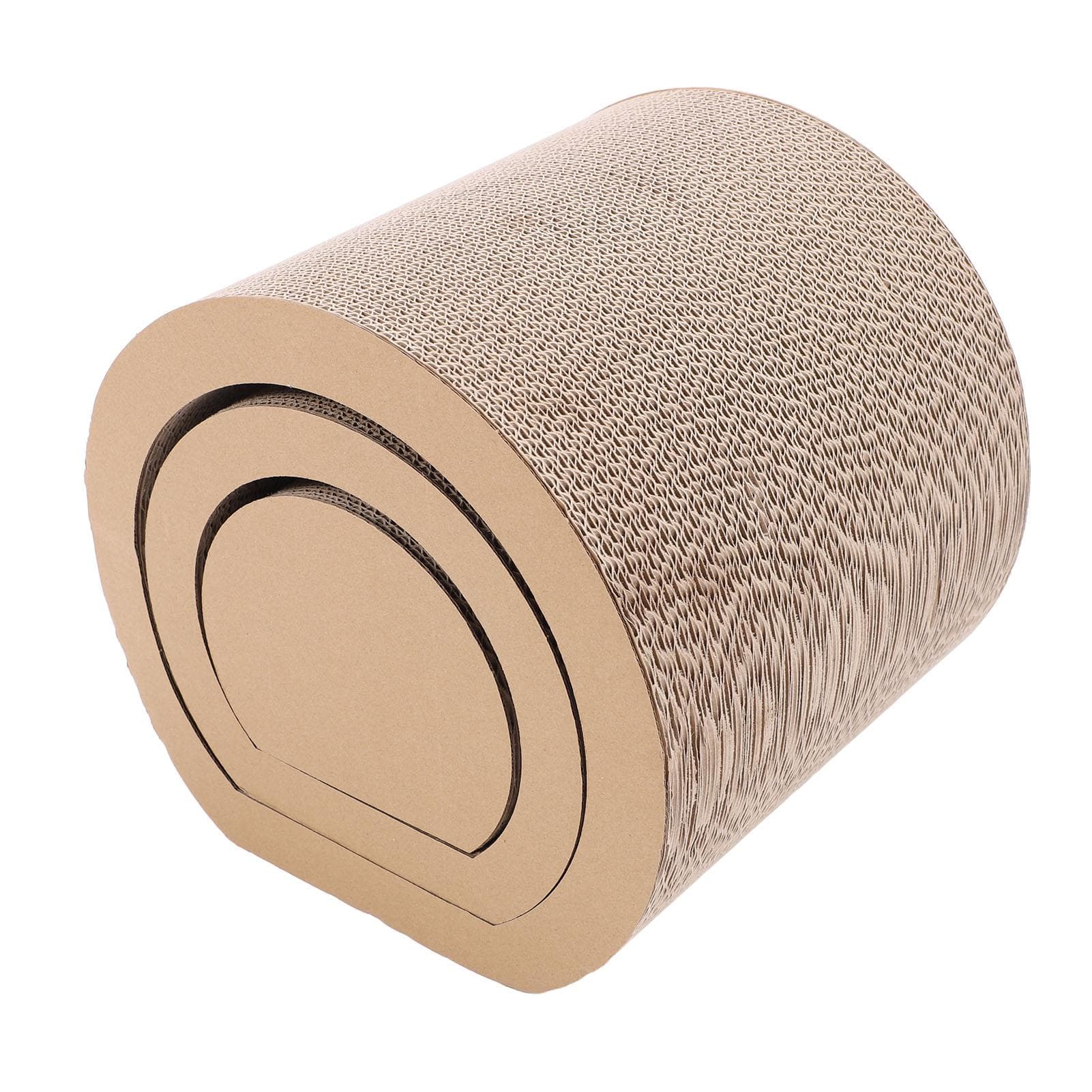 3 in 1 Cat Scratcher Cardboard Corrugated Paper Multifunction Cat Scratch Tunnel Scratching Pad for