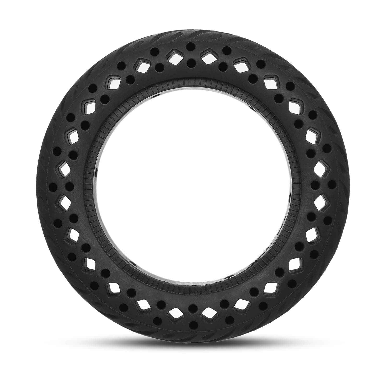 10 x 2.5 Electric Scooter Solid Honeycomb Tire High Intensity Rubber Tire Non Pneumatic Tire Shock black
