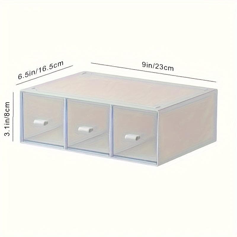drawer tea bag storage box Kitchen storage drawer basket cabinet countertop storage box Coffee tea sugar storage supplies white