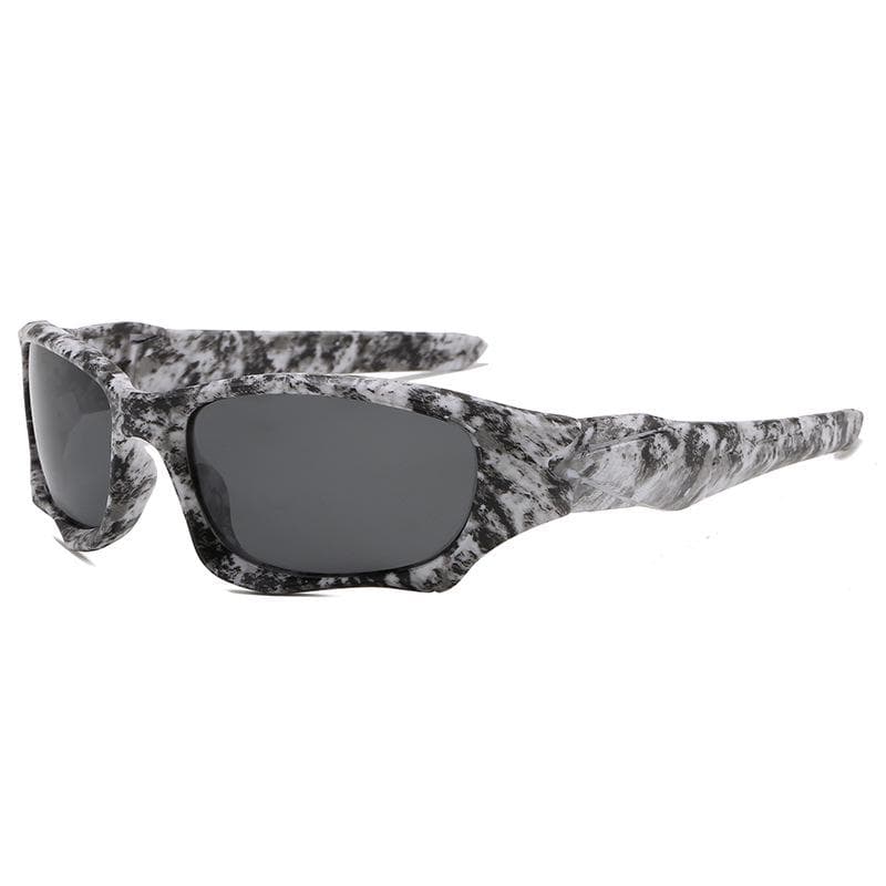 Men's Polarized Tactical Windproof Sunglasses - Military Green, Sports Style Polarized