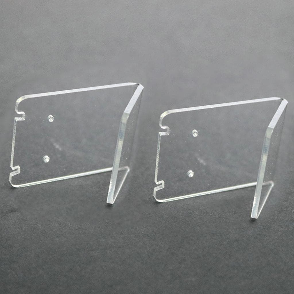 Acrylic earring display stand as described