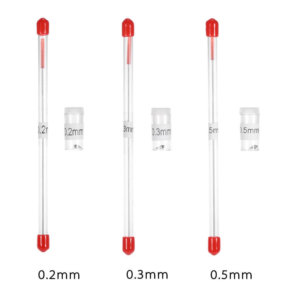 Airbrush Nozzle & Needle Replacement for Airbrushes Spray Gun Model Spraying Paint Maintenance 0.3mm