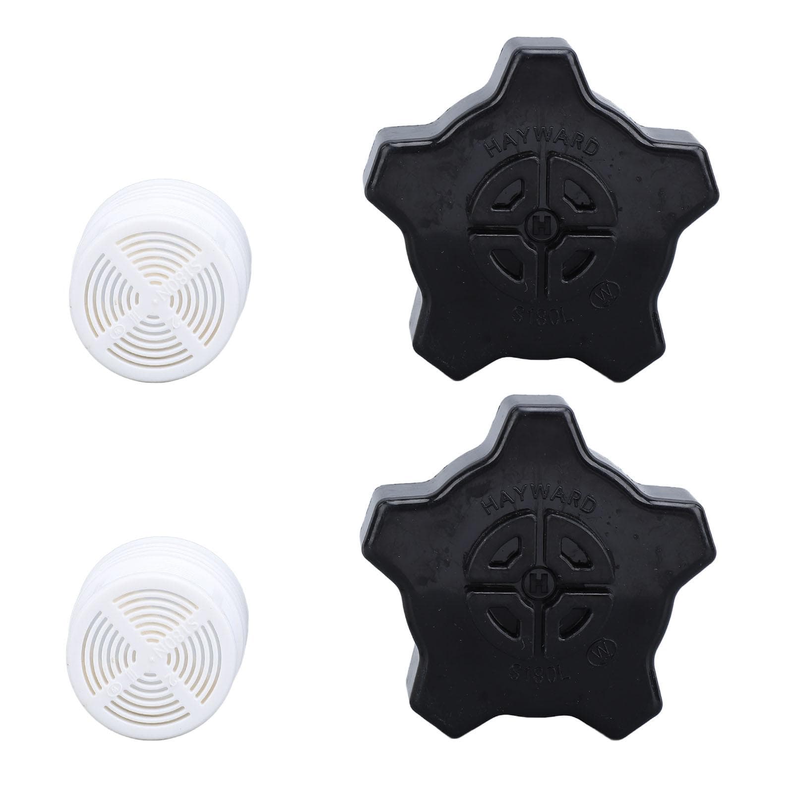 2 Set Drain Cap Assembly Pool Sand Filter Gasket Screen Replacement for SX180LA Pro