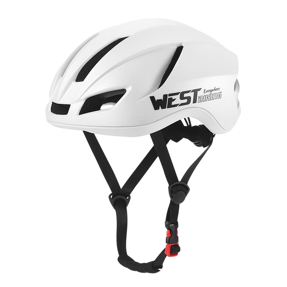 Breathable Cycling Helmet Bicycle Helmet Ultralight Integrated Bike Helmet Safety Cap Cycling white