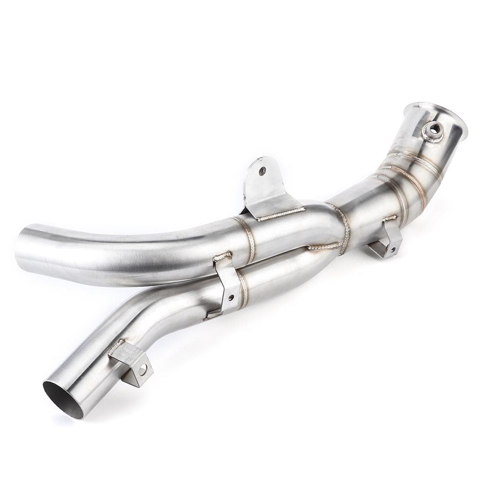 Catalytic Converter Removed Cat Delete Exhaust Mid Pipe Link Pipe Fit for Yamaha YZF R1 20092014