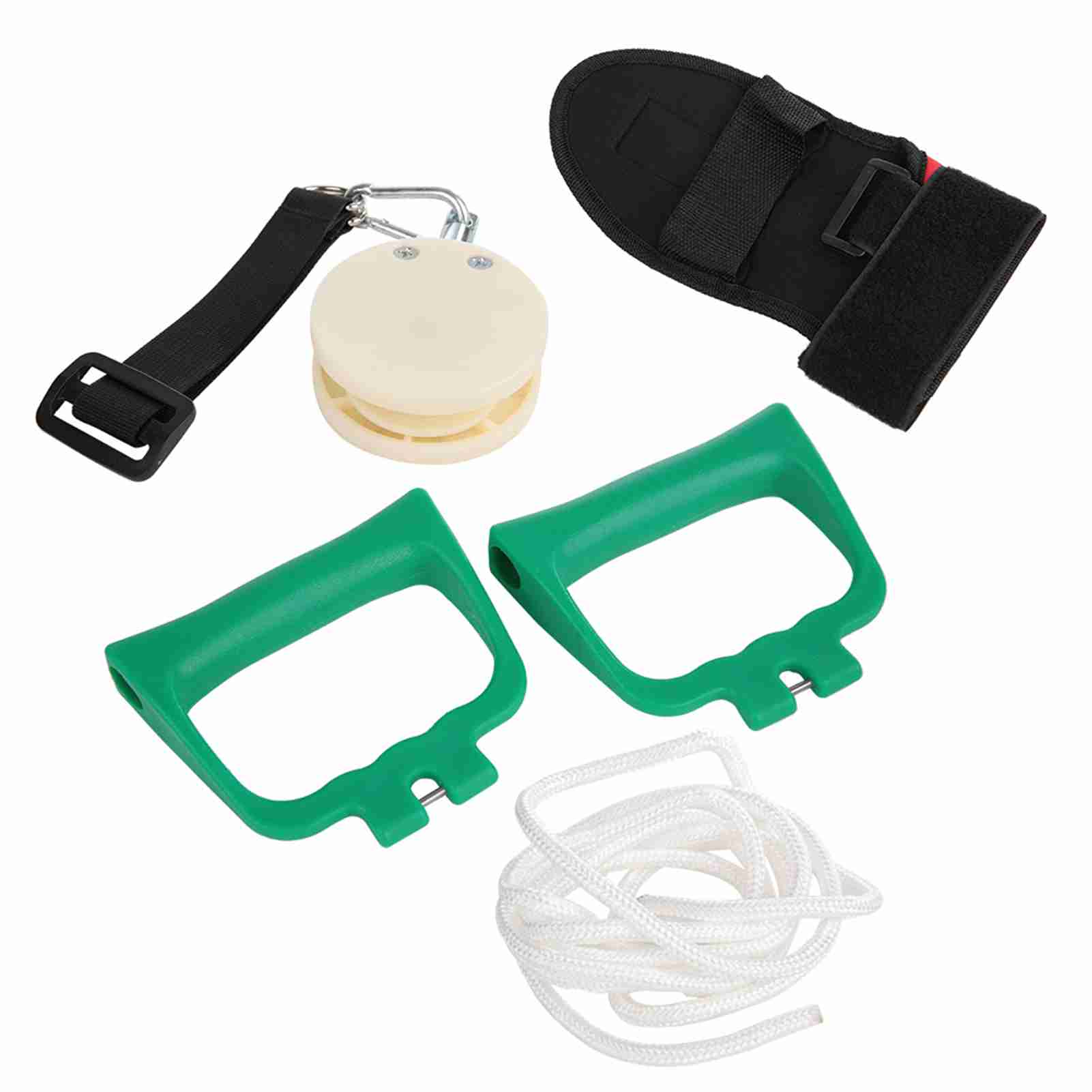Shoulder Exercise Pulley Over Door Upper Limb Trainer with Ergonomic Handle for Home Use