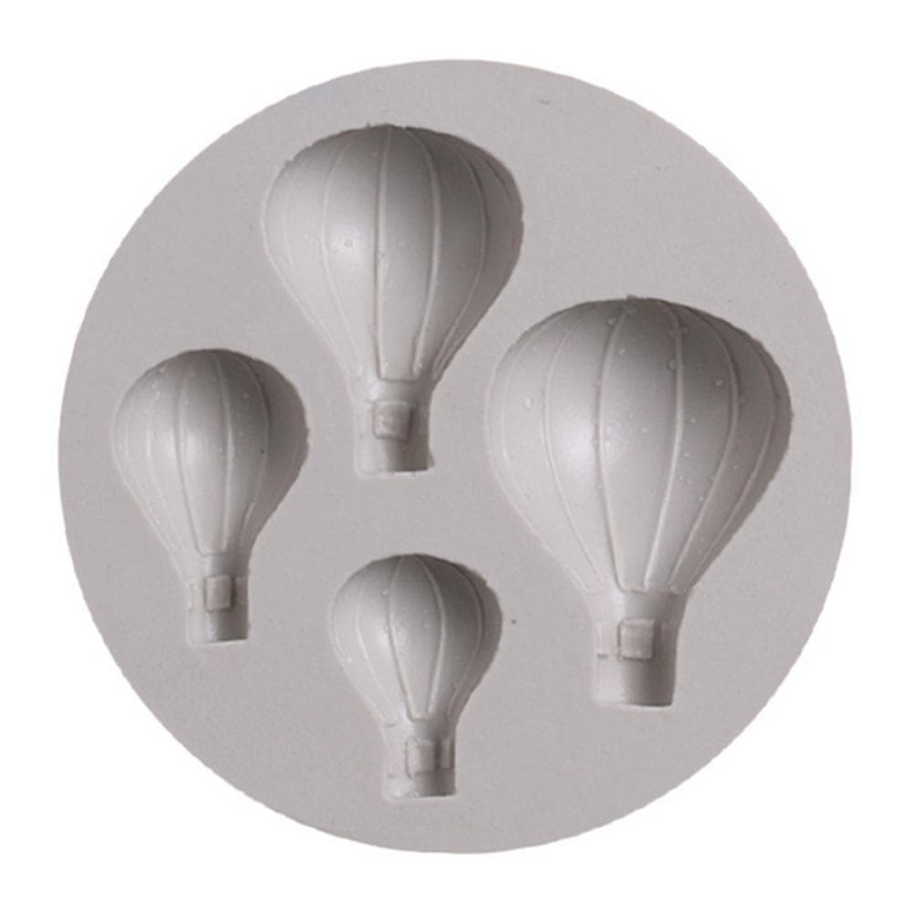Hot Air Balloon Pattern Fondant Cake Decorative Baking Silicone DIY Mold (50-614)