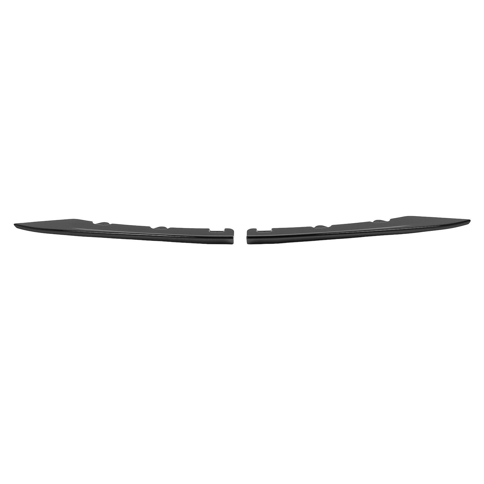1 Pair Rear Bumper Side Corner Splitter Apron Bright Black Side Spats Corner Apron Valance for F30