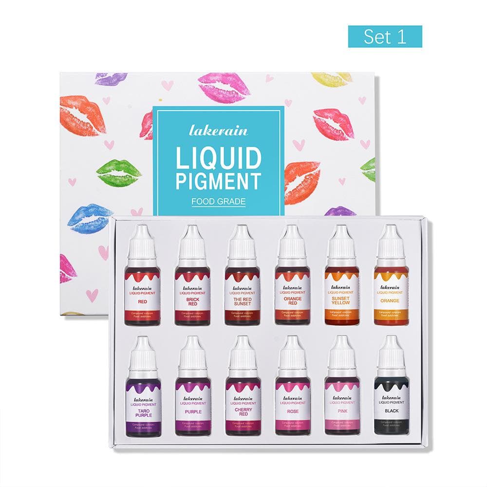 Lakerain Pigment Set DIY Pigmentation 1-12