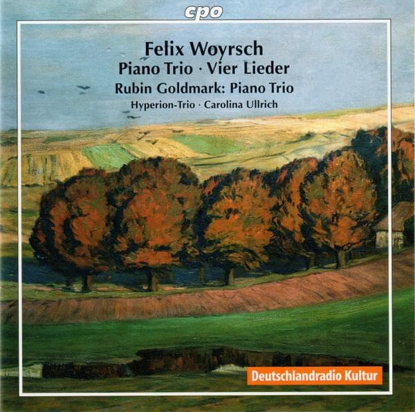 CD HYPERION TRIO, CAROLINA ULRICH - Rubin Goldmark/Felix Voirsch: Colle 5551222 cpo 2017 Germany Classical Used